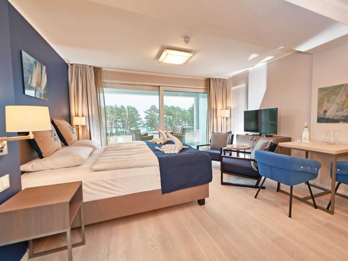 Strandresort Prora - Wg 316 Mit Meerblick Und Ir-Sauna 빈츠 객실 사진